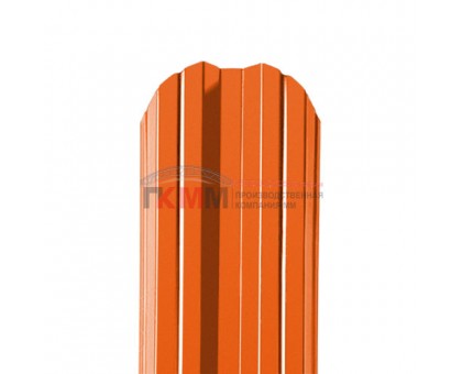 Штакетник металлический М-образный 111 мм, двухсторонний, толщина 0,4 мм