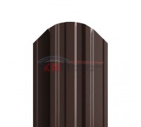 Штакетник металлический П-образный 118 мм, Порошковый окрас, двухсторонний