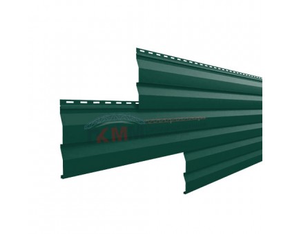 Металлосайдинг - Корабельная Доска 0,45 Полиэстер RAL6005 зеленый мох