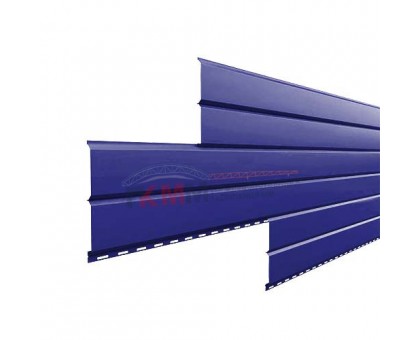 Металлосайдинг - Lбрус 0,45 Полиэстер RAL5002 ультрамариново-синий