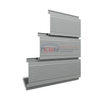 Линеарная панель открытая волна-24хС/20 профилированная RAL 9006