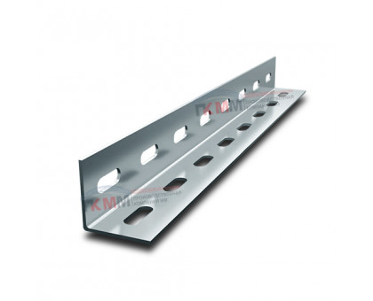 L-профиль перфорированный К242 60x40x2000-3,0 мм, горячеоцинкованный