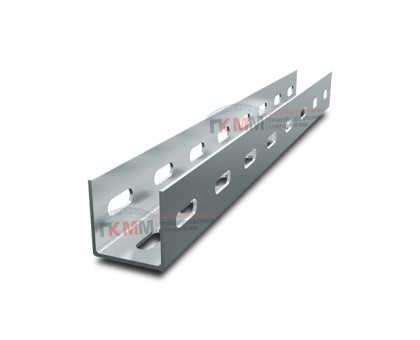 П-профиль перфорированный К347 32x20x2000-3,0 мм, горячеоцинкованный