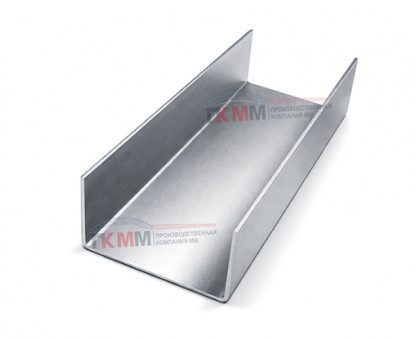 U-профиль 70x55x3000-2,0 мм, оцинкованный