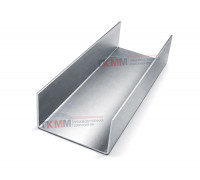 U-профиль 150x51x3000-2,0 мм, оцинкованный