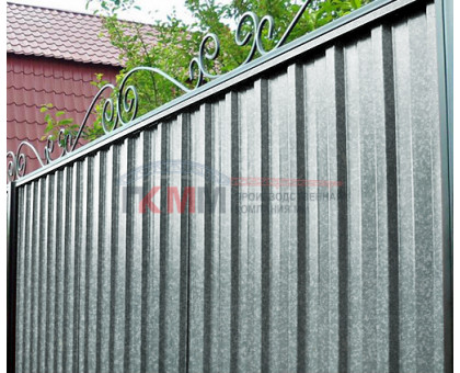 Профнастил С15-0,2м с нестандартной шириной, толщина 0,35 оцинкованный