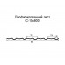 Профнастил С15-0,8м с нестандартной шириной, толщина 0,35 окрашенный