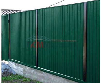 Профнастил С18-0,7м с нестандартной шириной, толщина 0,4 окрашенный