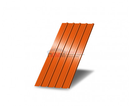 Профнастил С18-0,5м с нестандартной шириной, толщина 0,6 окрашенный