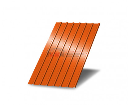 Профнастил С18-0,7м с нестандартной шириной, толщина 0,6 окрашенный