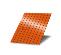 Профнастил С18-0,9м с нестандартной шириной, толщина 0,6 окрашенный