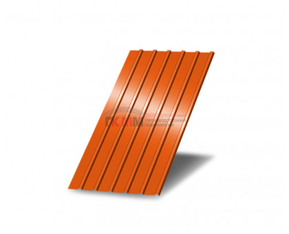Профнастил С18-0,6м с нестандартной шириной, толщина 0,6 окрашенный