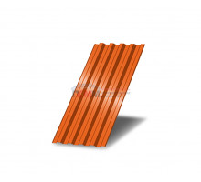 Профнастил С21-0,5м с нестандартной шириной, толщина 0,6 окрашенный