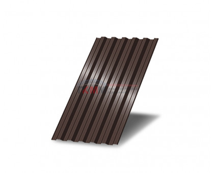 Профнастил С21-0,6м с нестандартной шириной, толщина 0,35 окрашенный