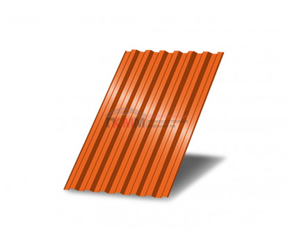 Профнастил С21-0,7м с нестандартной шириной, толщина 0,6 окрашенный