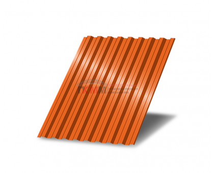 Профнастил С21-0,9м с нестандартной шириной, толщина 0,6 окрашенный
