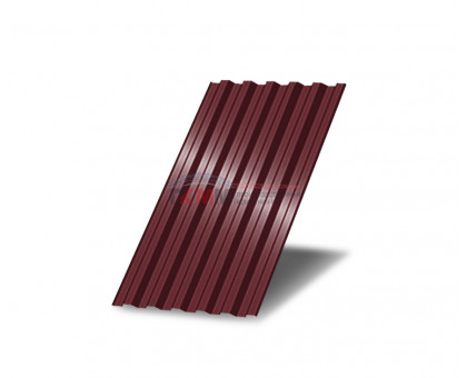 Профнастил С21-0,6м с нестандартной шириной, толщина 0,55 окрашенный