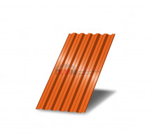 Профнастил С21-0,6м с нестандартной шириной, толщина 0,6 окрашенный