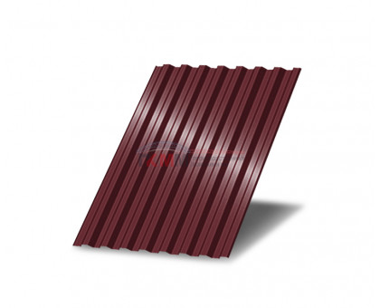 Профнастил С21-0,8м с нестандартной шириной, толщина 0,55 окрашенный
