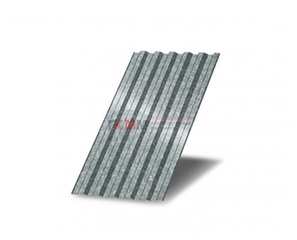Профнастил С21-0,6м с нестандартной шириной, толщина 0,6 оцинкованный