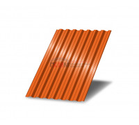 Профнастил С21-0,8м с нестандартной шириной, толщина 0,6 окрашенный