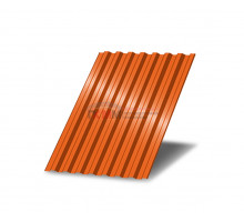 Профнастил С21-0,8м с нестандартной шириной, толщина 0,6 окрашенный