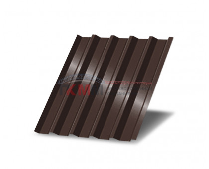 Профнастил С44-1м с нестандартной шириной, толщина 0,35 окрашенный