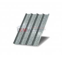 Профнастил С44-0,8м с нестандартной шириной, толщина 0,35 оцинкованный