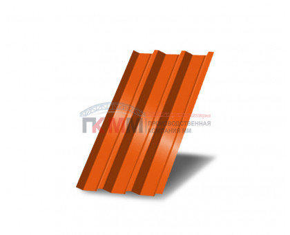 Профнастил С44-0,6м с нестандартной шириной, толщина 0,6 окрашенный