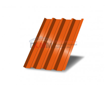 Профнастил С44-0,8м с нестандартной шириной, толщина 0,6 окрашенный