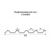 Профнастил С44-0,9м с нестандартной шириной, толщина 0,7 оцинкованный