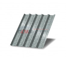 Профнастил С44-1м с нестандартной шириной, толщина 0,45 оцинкованный