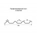 Профнастил С44-0,7м с нестандартной шириной, толщина 0,35 оцинкованный