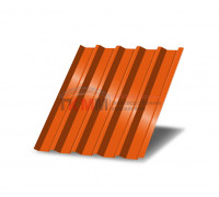 Профнастил С44-1м с нестандартной шириной, толщина 0,6 окрашенный