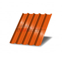 Профнастил С44-1м с нестандартной шириной, толщина 0,6 окрашенный