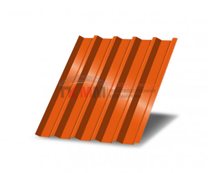 Профнастил С44-1м с нестандартной шириной, толщина 0,6 окрашенный