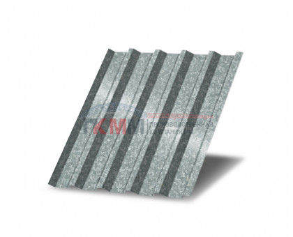 Профнастил С44-1м с нестандартной шириной, толщина 0,5 оцинкованный