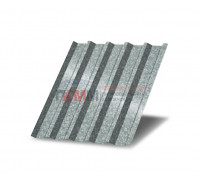 Профнастил С44-1м с нестандартной шириной, толщина 0,55 оцинкованный