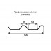 Профнастил С44-0,4м с нестандартной шириной, толщина 0,35 оцинкованный