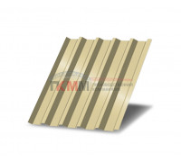 Профнастил С44-1м с нестандартной шириной, толщина 0,7 окрашенный