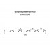 Профнастил С44-1м с нестандартной шириной, толщина 0,65 оцинкованный