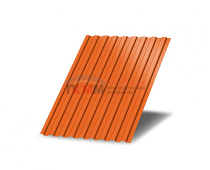Профнастил С8-1м с нестандартной шириной, толщина 0,45 окрашенный