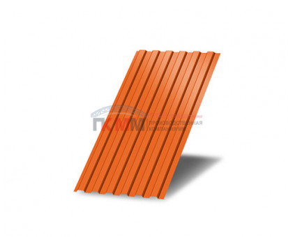 Профнастил С8-0,7м с нестандартной шириной, толщина 0,45 окрашенный