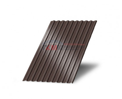 Профнастил СС10-1м с нестандартной шириной, толщина 0,35 окрашенный