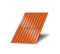 Профнастил СС10-1м с нестандартной шириной, толщина 0,6 окрашенный