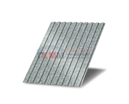 Профнастил МП10-1м с нестандартной шириной, толщина 0,35 оцинкованный