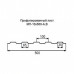 Профнастил МП10-0,5м с нестандартной шириной, толщина 0,35 оцинкованный