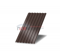 Профнастил МП10-0,7м с нестандартной шириной, толщина 0,35 окрашенный