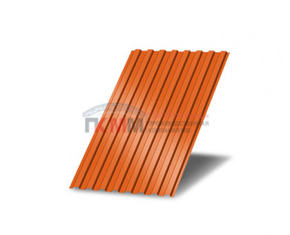Профнастил МП10-0,8м с нестандартной шириной, толщина 0,6 окрашенный