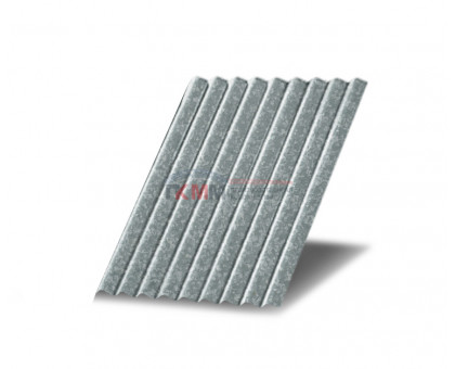 Профнастил МП18-0,8м с нестандартной шириной, толщина 0,65 оцинкованный